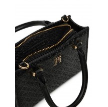 TOMMY HILFIGER  ETERNITY MICRO TOTE MONO ΤΣΑΝΤΑ ΓΥΝΑΙΚΕΙΑ BLACK