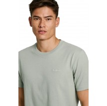 PEPE JEANS LONDON DROP CONNOR T-SHIRT ΜΠΛΟΥΖΑ ΑΝΔΡΙΚΗ MINT