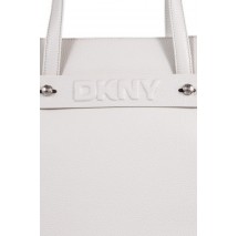 DKNY CHARLIE TOTE HANDBAG R44AAG94 ΤΣΑΝΤΑ ΓΥΝΑΙΚΕΙΑ OFF WHITE