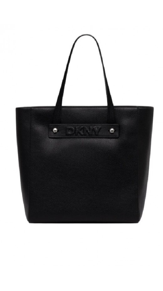 DKNY CHARLIE TOTE HANDBAG R44AAG94 ΤΣΑΝΤΑ ΓΥΝΑΙΚΕΙΑ BLACK