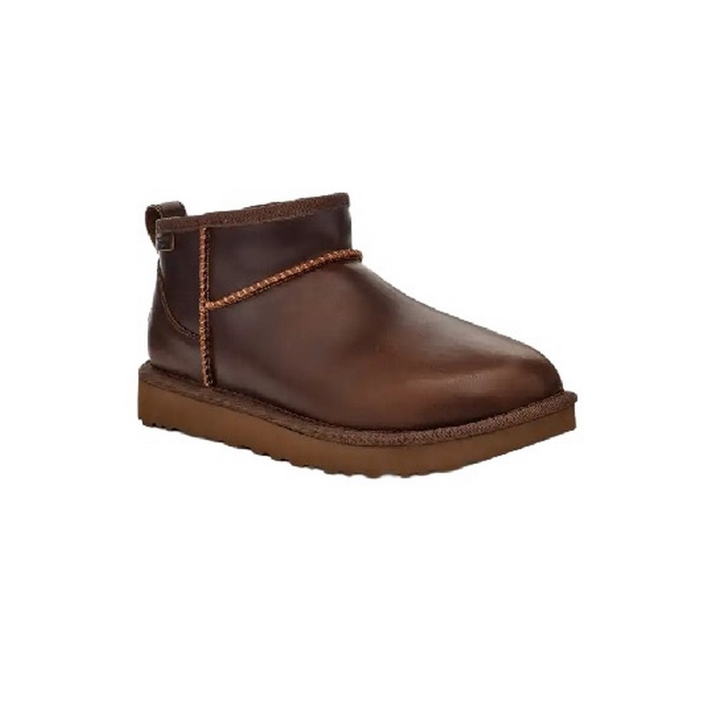 UGG CLASSIC ULTRA MINI LTHR REGEN ΧΑΜΗΛΗ ΜΠΟΤΑ ΓΥΝΑΙΚΕΙΑ IWD