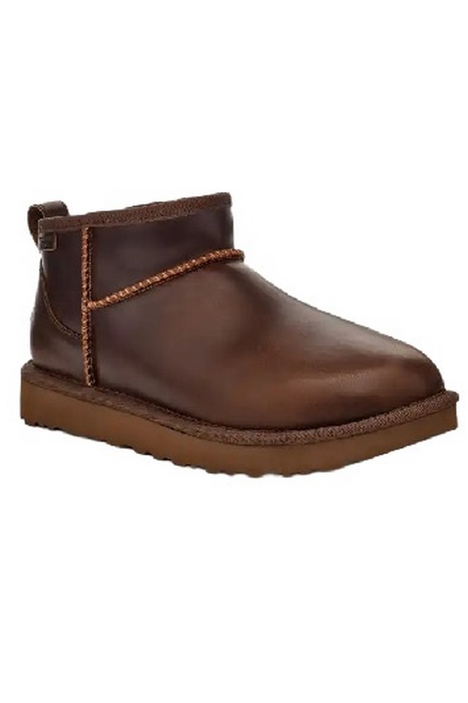 UGG CLASSIC ULTRA MINI LTHR REGEN ΧΑΜΗΛΗ ΜΠΟΤΑ ΓΥΝΑΙΚΕΙΑ IWD