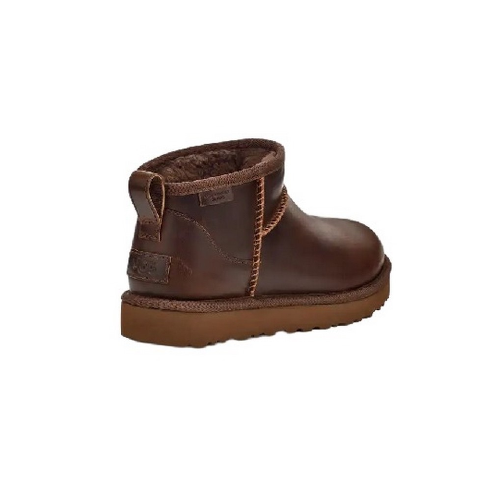 UGG CLASSIC ULTRA MINI LTHR REGEN ΧΑΜΗΛΗ ΜΠΟΤΑ ΓΥΝΑΙΚΕΙΑ IWD