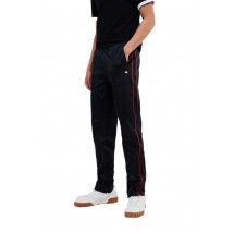 ELLESSE SARTORIA BADGE COLOURS TRICASO TRACK PANT ΠΑΝΤΕΛΟΝΙ ΦΟΡΜΑ ΑΝΔΡΙΚΟ BLACK