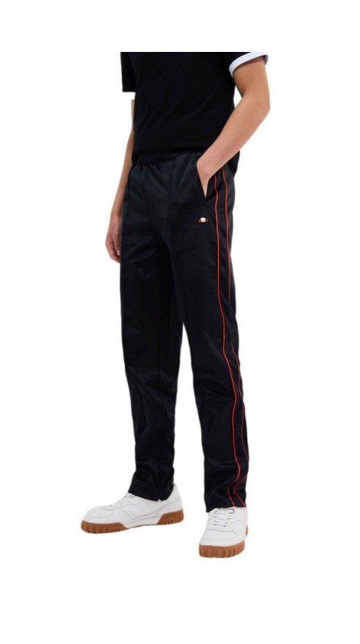 ELLESSE SARTORIA BADGE COLOURS TRICASO TRACK PANT ΠΑΝΤΕΛΟΝΙ ΦΟΡΜΑ ΑΝΔΡΙΚΟ BLACK