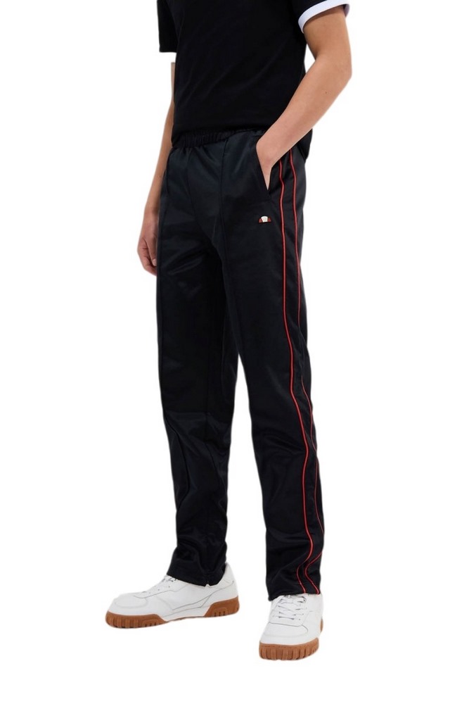 ELLESSE SARTORIA BADGE COLOURS TRICASO TRACK PANT ΠΑΝΤΕΛΟΝΙ ΦΟΡΜΑ ΑΝΔΡΙΚΟ BLACK