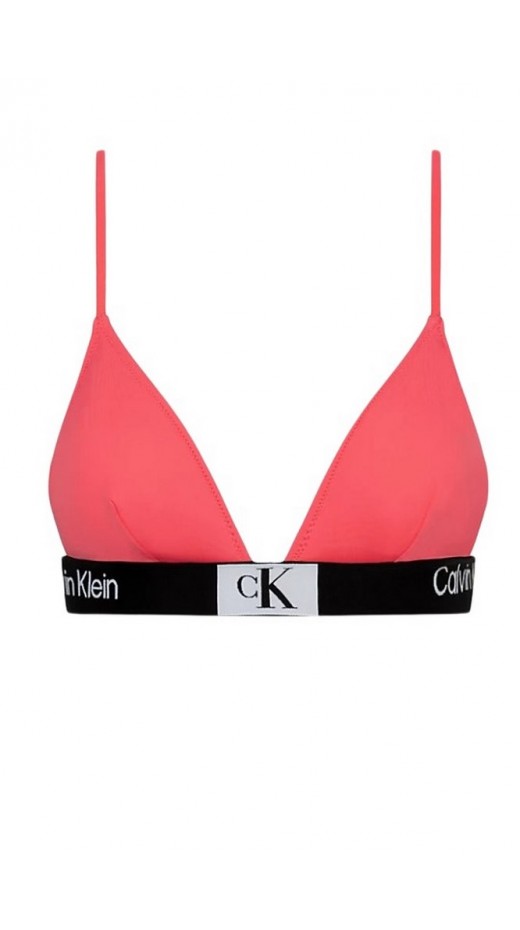 CALVIN KLEIN JEANS FIXED TRIANGLE-RP ΜΑΓΙΟ ΓΥΝΑΙΚΕΙΟ CORAL