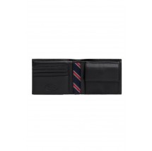 TOMMY HILFIGER ETON CC FLAP AND COIN POCKET ΠΟΡΤΟΦΟΛΙ ΑΝΔΡΙΚΟ BLACK