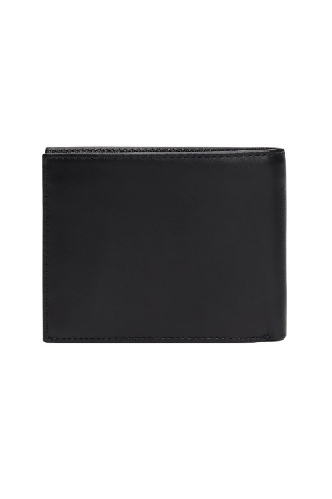 TOMMY HILFIGER ETON CC FLAP AND COIN POCKET ΠΟΡΤΟΦΟΛΙ ΑΝΔΡΙΚΟ BLACK