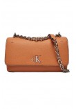 CALVIN KLEIN JEANS MINIMAL MONOGRAM EW FLAP21 ΤΣΑΝΤΑ ΓΥΝΑΙΚΕΙΑ ORANGE