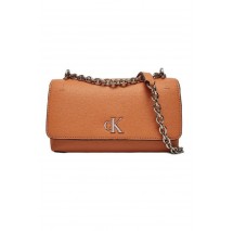 CALVIN KLEIN MINIMAL MONOGRAM EW FLAP21 ΤΣΑΝΤΑ ΓΥΝΑΙΚΕΙΑ ORANGE