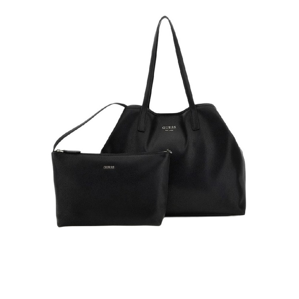 GUESS VIKKY II LARGE 2 IN 1 TOTE ΤΣΑΝΤΑ ΓΥΝΑΙΚΕΙΑ BLACK