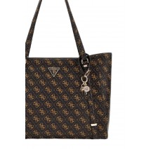 GUESS ECO ERICA ELITE TOTE ΤΣΑΝΤΑ ΓΥΝΑΙΚΕΙΑ BROWN