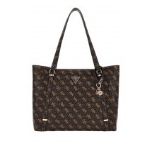 GUESS ECO ERICA ELITE TOTE ΤΣΑΝΤΑ ΓΥΝΑΙΚΕΙΑ BROWN