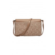 CALVIN KLEIN RE-LOCK MINI CROSSBODY BAG ΤΣΑΝΤΑ ΓΥΝΑΙΚΕΙΑ BEIGE