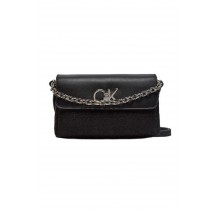 CALVIN KLEIN RE-LOCK MINI CROSSBODY BAG ΤΣΑΝΤΑ ΓΥΝΑΙΚΕΙΑ BLACK