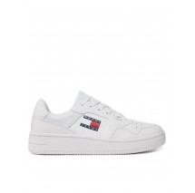 TOMMY JEANS RETRO BASKET ESS ΠΑΠΟΥΤΣΙ ΓΥΝΑΙΚΕΙΟ WHITE