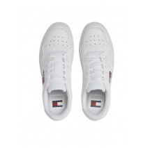 TOMMY JEANS RETRO BASKET ESS ΠΑΠΟΥΤΣΙ ΓΥΝΑΙΚΕΙΟ WHITE