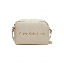 CALVIN KLEIN JEANS SCULPTED CAMERA BAG18 MONO ΤΣΑΝΤΑ ΓΥΝΑΙΚΕΙΑ EGGSHELL