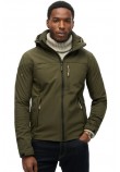 SUPERDRY D2 SDCD SOFTSHELL TREKKER TRACK JACKET ΜΠΟΥΦΑΝ ΑΝΔΡΙΚΟ KHAKI