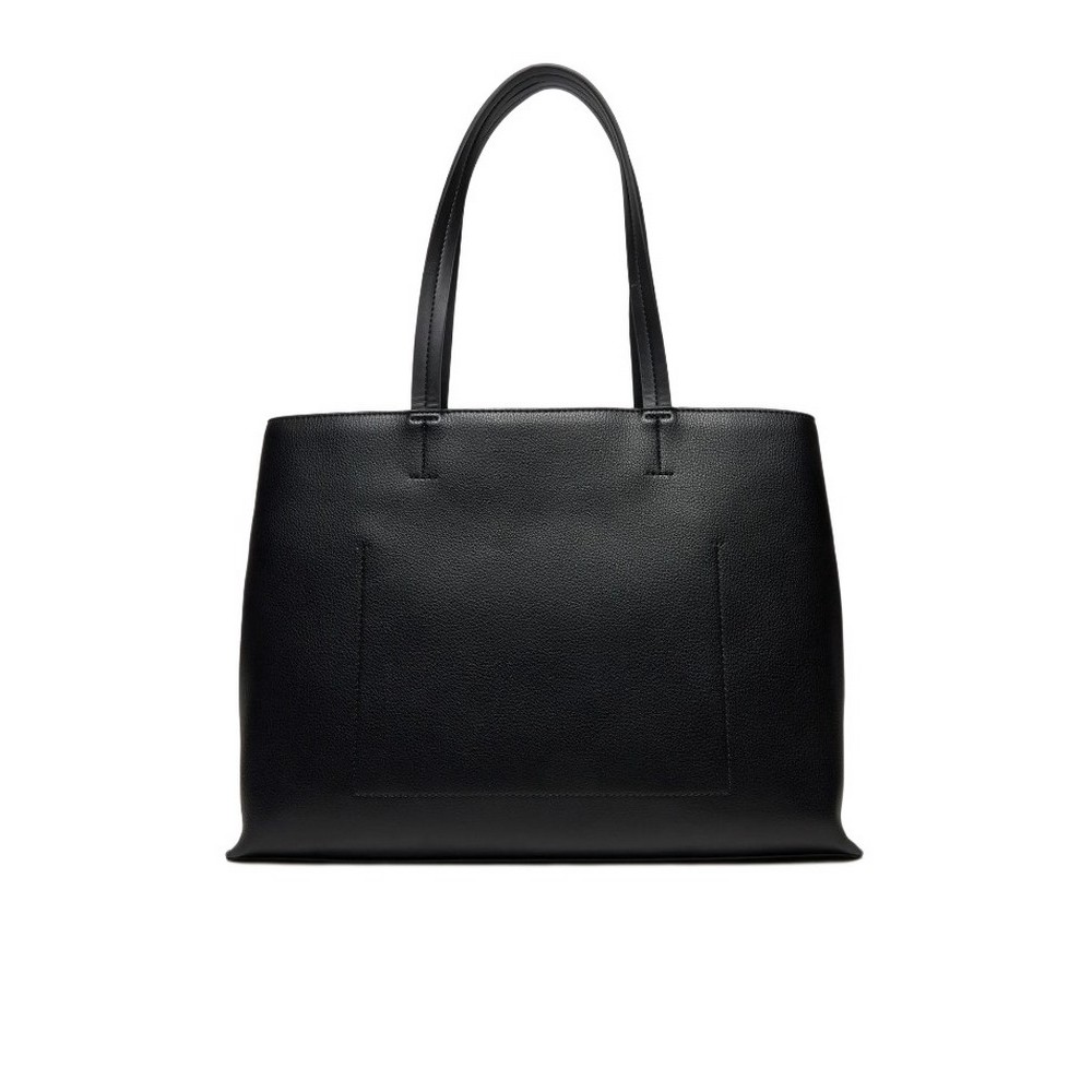 CALVIN KLEIN  DAILY MEDIUM TOTE PEBBLE ΤΣΑΝΤΑ ΓΥΝΑΙΚΕΙΑ BLACK