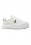 CALVIN KLEIN JEANS BOLD PLATF LOW LACE ΠΑΠΟΥΤΣΙ ΓΥΝΑΙΚΕΙΟ BRIGHT WHITE