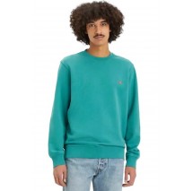 LEVIS THE ORIGINAL HM CREW 359090050 ΜΠΛΟΥΖΑ ΦΟΥΤΕΡ ΑΝΔΡΙΚΗ GREEN