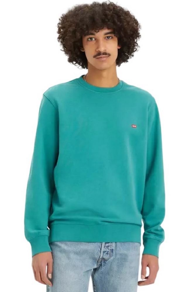 LEVIS THE ORIGINAL HM CREW 359090050 ΜΠΛΟΥΖΑ ΦΟΥΤΕΡ ΑΝΔΡΙΚΗ GREEN