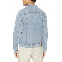 CALVIN KLEIN JEANS SLIM DENIM JACKET ΜΠΟΥΦΑΝ ΑΝΔΡΙΚΟ DENIM LIGHT