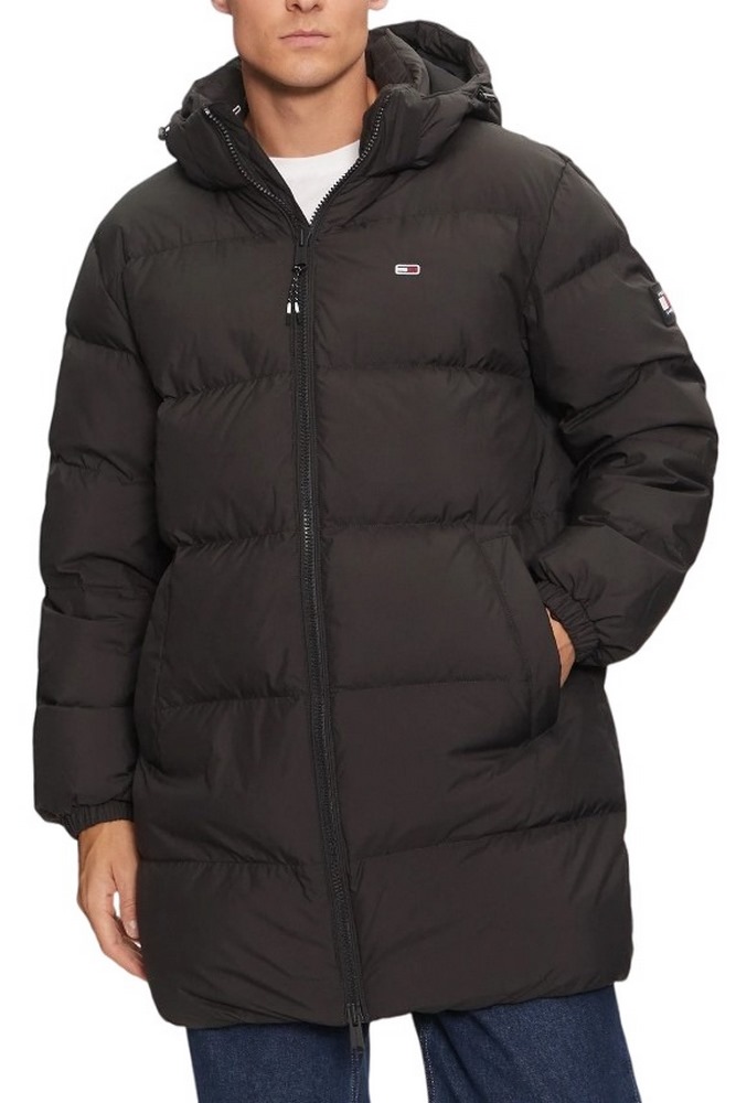 TOMMY JEANS ESSENTIAL DOWN PARKA ΜΠΟΥΦΑΝ ΑΝΔΡΙΚΟ BLACK