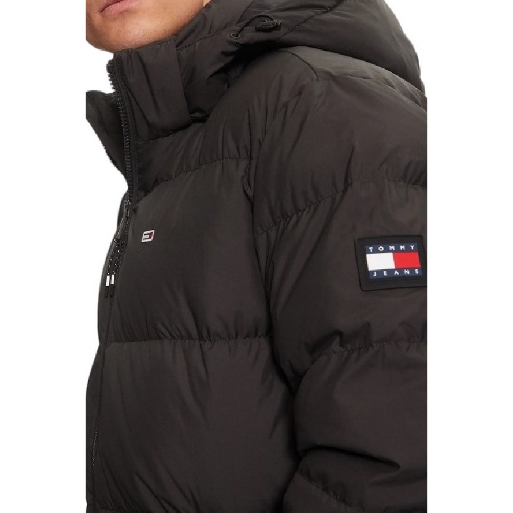 TOMMY JEANS ESSENTIAL DOWN PARKA ΜΠΟΥΦΑΝ ΑΝΔΡΙΚΟ BLACK