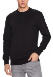 CALVIN KLEIN JEANS BADGE CREW NECK ΜΠΛΟΥΖΑ ΦΟΥΤΕΡ ΑΝΔΡΙΚΗ BLACK