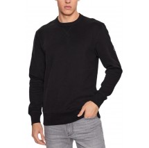 CALVIN KLEIN JEANS BADGE CREW NECK ΜΠΛΟΥΖΑ ΦΟΥΤΕΡ ΑΝΔΡΙΚΗ BLACK