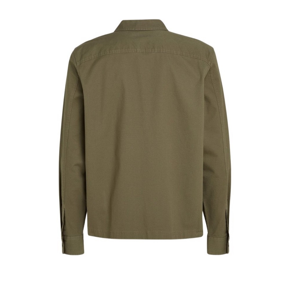 CALVIN KLEIN JEANS RELAXED UTILITY OVERSHIRT ΠΟΥΚΑΜΙΣΟ ΑΝΔΡΙΚΟ KHAKI