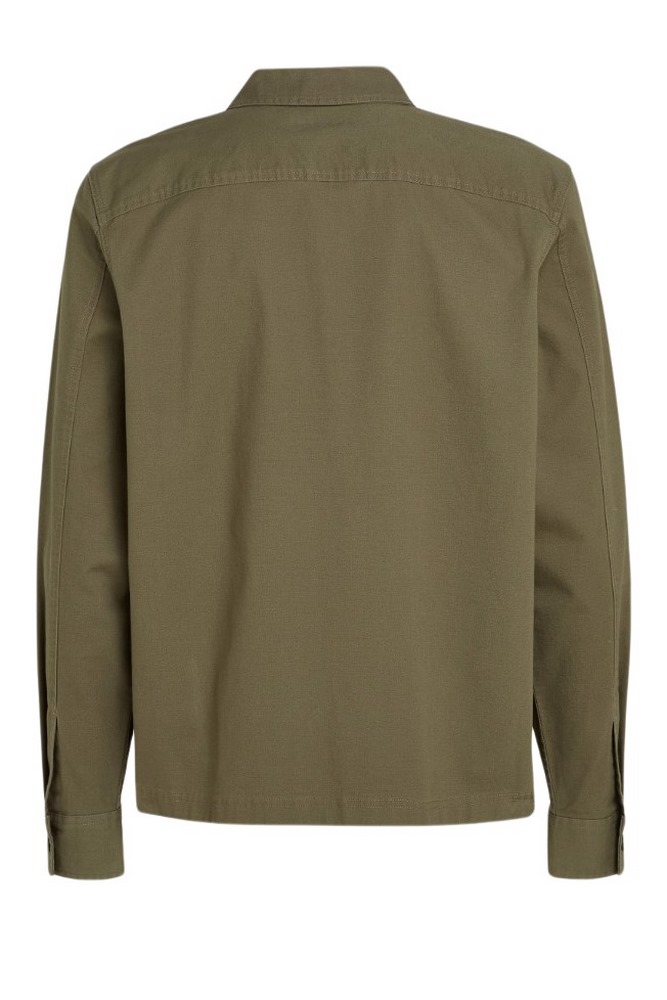 CALVIN KLEIN JEANS RELAXED UTILITY OVERSHIRT ΠΟΥΚΑΜΙΣΟ ΑΝΔΡΙΚΟ KHAKI