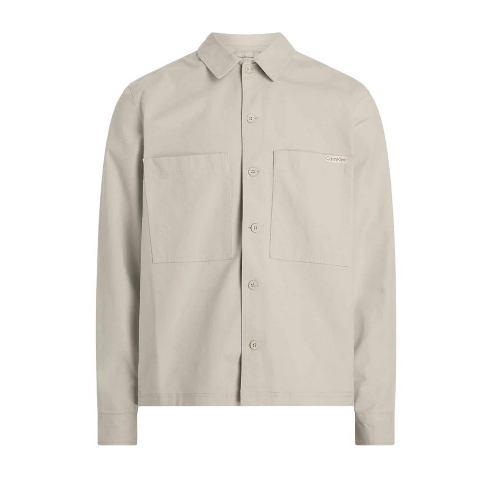 CALVIN KLEIN JEANS RELAXED UTILITY OVERSHIRT ΠΟΥΚΑΜΙΣΟ ΑΝΔΡΙΚΟ PELICAN