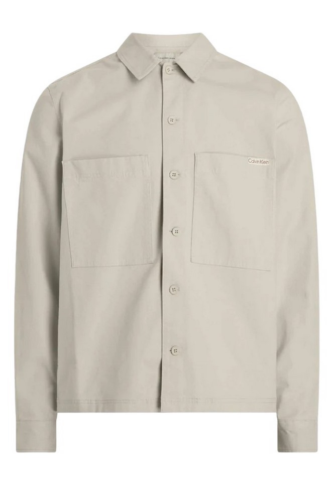 CALVIN KLEIN JEANS RELAXED UTILITY OVERSHIRT ΠΟΥΚΑΜΙΣΟ ΑΝΔΡΙΚΟ PELICAN