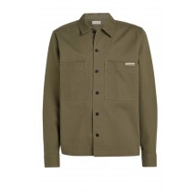 CALVIN KLEIN JEANS RELAXED UTILITY OVERSHIRT ΠΟΥΚΑΜΙΣΟ ΑΝΔΡΙΚΟ KHAKI