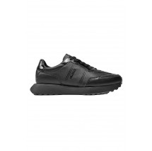 CALVIN KLEIN JEANS LOW TOP LACE UP LTH W/ HF ΠΑΠΟΥΤΣΙ ΑΝΔΡΙΚΟ BLACK