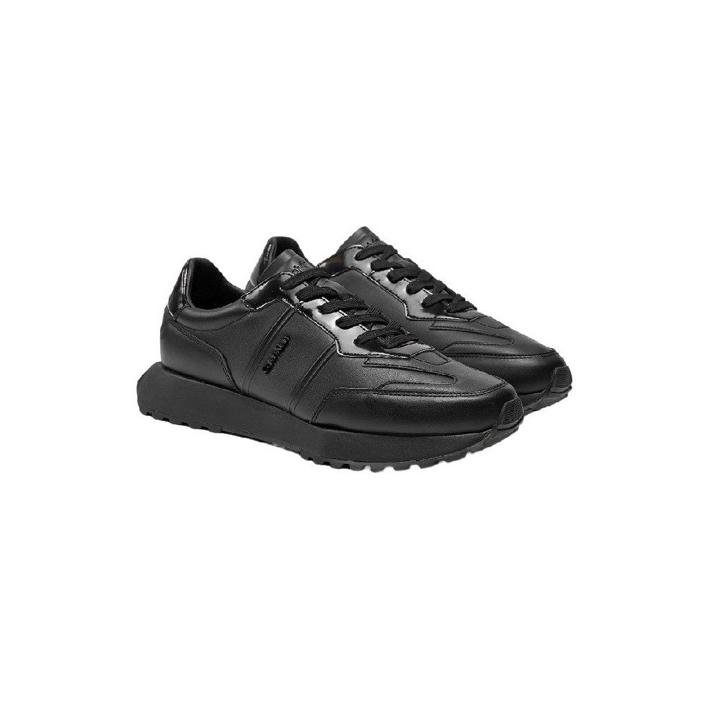 CALVIN KLEIN JEANS LOW TOP LACE UP LTH W/ HF ΠΑΠΟΥΤΣΙ ΑΝΔΡΙΚΟ BLACK