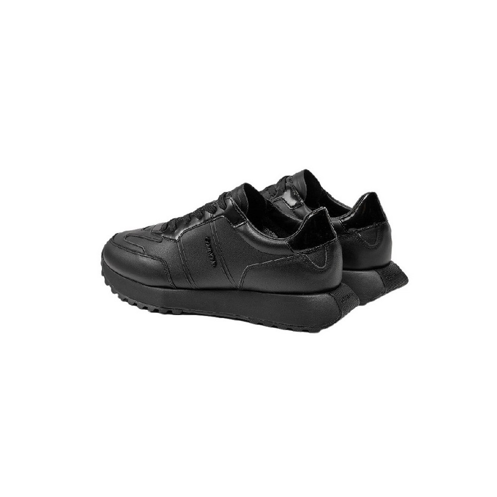 CALVIN KLEIN JEANS LOW TOP LACE UP LTH W/ HF ΠΑΠΟΥΤΣΙ ΑΝΔΡΙΚΟ BLACK