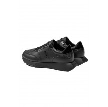 CALVIN KLEIN JEANS LOW TOP LACE UP LTH W/ HF ΠΑΠΟΥΤΣΙ ΑΝΔΡΙΚΟ BLACK