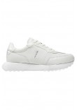 CALVIN KLEIN JEANS LOW TOP LACE UP LTH W/ HF ΠΑΠΟΥΤΣΙ ΑΝΔΡΙΚΟ WHITE