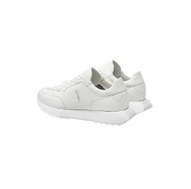 CALVIN KLEIN JEANS LOW TOP LACE UP LTH W/ HF ΠΑΠΟΥΤΣΙ ΑΝΔΡΙΚΟ WHITE