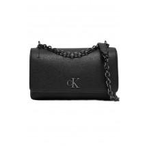 CALVIN KLEIN MINIMAL MONOGRAM EW FLAP21 ΤΣΑΝΤΑ ΓΥΝΑΙΚΕΙΑ BLACK