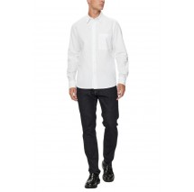 CALVIN KLEIN JEANS OXFORD SHIRT ΠΟΥΚΑΜΙΣΟ ΑΝΔΡΙΚΟ WHITE