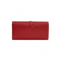 TOMMY HILFIGER  HERITAGE LRG FLAP ΠΟΡΤΟΦΟΛΙ ΓΥΝΑΙΚΕΙΟ RED