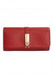 TOMMY HILFIGER  HERITAGE LRG FLAP ΠΟΡΤΟΦΟΛΙ ΓΥΝΑΙΚΕΙΟ RED