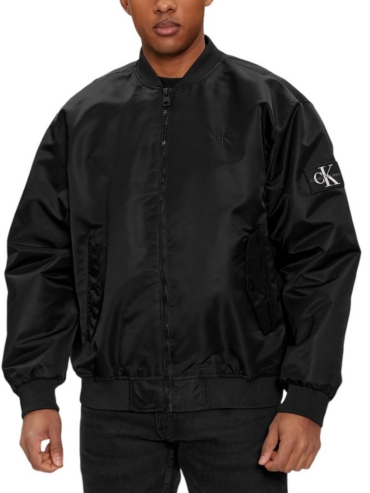 CALVIN KLEIN JEANS BOMBER JACKET ΜΠΟΥΦΑΝ ΑΝΔΡΙΚΟ BLACK