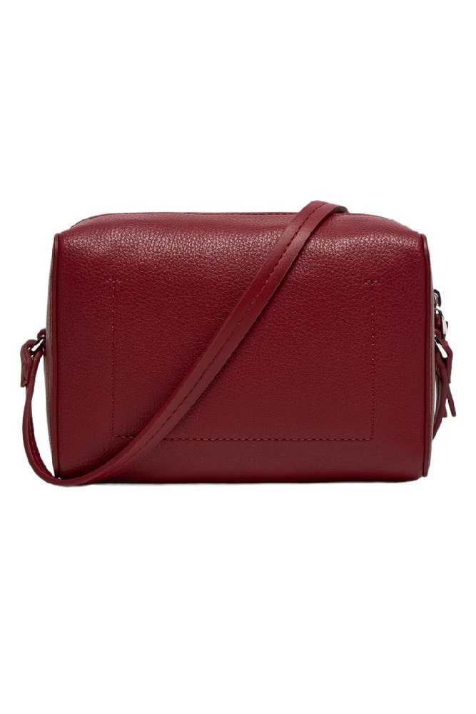 CALVIN KLEIN  DAILY CAMERA BAG PEBBLE ΤΣΑΝΤΑ ΓΥΝΑΙΚΕΙΑ RED